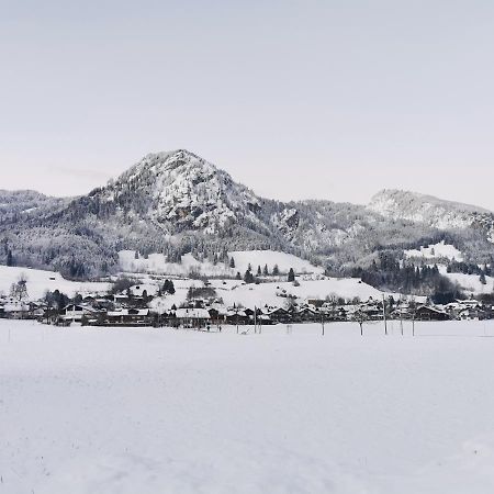 Ferienwohnung Wiesenblick Bad Hindelang Exterior foto